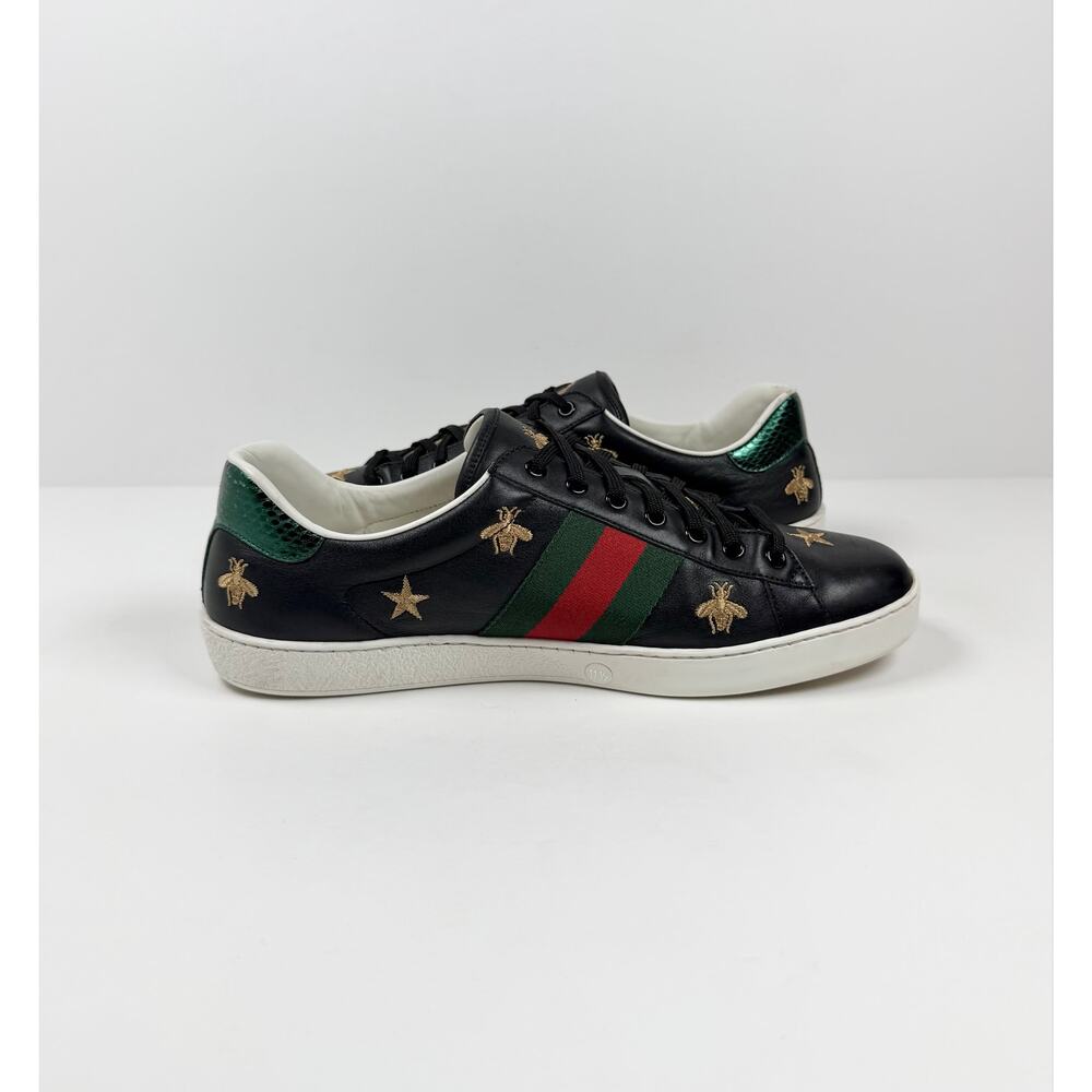Size 12US - Gucci Ace Bees And Stars Sneakers - Picture 5 of 7